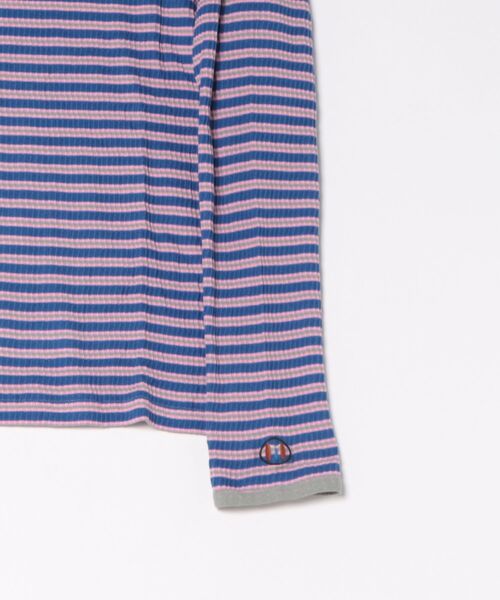 MARKEY'S(マーキーズ)の「ツイストリブBDカットソー/おとな(Tシャツ/カットソー・レディース・ブルー系1/ブラック系1/レッド系1・160)」の13枚目の写真