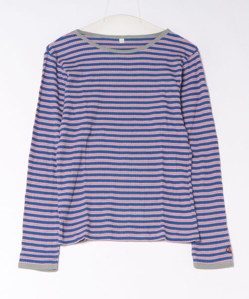 MARKEY'S(マーキーズ)の「ツイストリブBDカットソー/おとな(Tシャツ/カットソー・レディース・ブルー系1/ブラック系1/レッド系1・160)」の11枚目の写真
