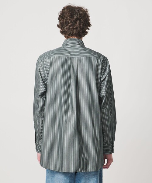 LOEFF(ロエフ)の「<LOEFF>ストライプ レギュラーカラー シャツ MENS(シャツ/ブラウス・メンズ・ケリーグリーン・2/1)」の8枚目の写真