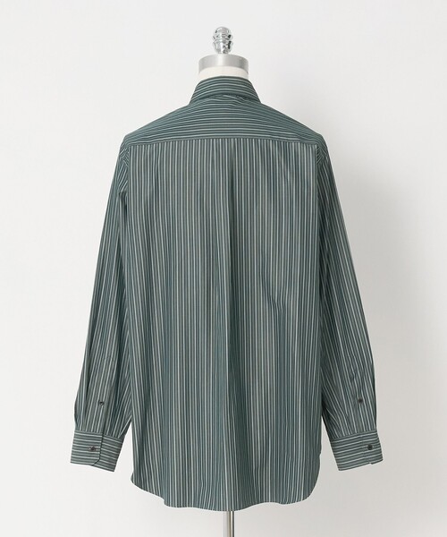 LOEFF(ロエフ)の「<LOEFF>ストライプ レギュラーカラー シャツ MENS(シャツ/ブラウス・メンズ・ケリーグリーン・2/1)」の10枚目の写真