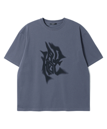 男女共用スモージAD HOCグラフィックTシャツ (CH-GREY) (HC6STA7)