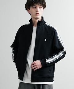 FRED PERRY/フレッドペリー] クロップドデザイン トラックジャケット