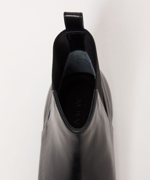 MARW UNITED ARROWS(マルゥ ユナイテッドアローズ)の「<MARW UNITED ARROWS+ODETTE E ODILE>バックゴア ショートブーツ(ブーツ・レディース・ブラック・23.5cm/23cm/24cm/22.5cm/22cm/25cm/24.5cm)」の8枚目の写真