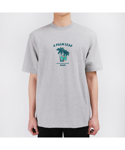 WHYN(ワイエヌ)の「パンパス 半袖Tシャツ F03BRD_WBX10931(Tシャツ/カットソー・メンズ・ブラック/ホワイト/ブルー/グレー系その他・SMALL/LARGE/MEDIUM/X-LARGE)」の1枚目の写真
