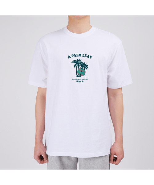 WHYN(ワイエヌ)の「パンパス 半袖Tシャツ F03BRD_WBX10931(Tシャツ/カットソー・メンズ・ブラック/ホワイト/ブルー/グレー系その他・SMALL/LARGE/MEDIUM/X-LARGE)」の2枚目の写真