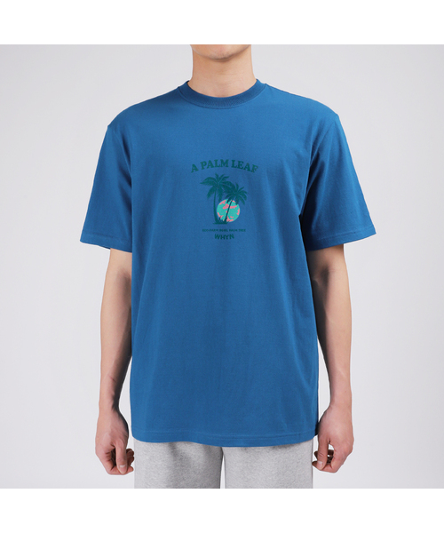 WHYN(ワイエヌ)の「パンパス 半袖Tシャツ F03BRD_WBX10931(Tシャツ/カットソー・メンズ・ブラック/ホワイト/ブルー/グレー系その他・SMALL/LARGE/MEDIUM/X-LARGE)」の4枚目の写真