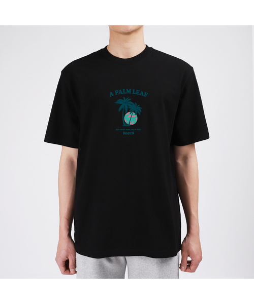 WHYN(ワイエヌ)の「パンパス 半袖Tシャツ F03BRD_WBX10931(Tシャツ/カットソー・メンズ・ブラック/ホワイト/ブルー/グレー系その他・SMALL/LARGE/MEDIUM/X-LARGE)」の3枚目の写真
