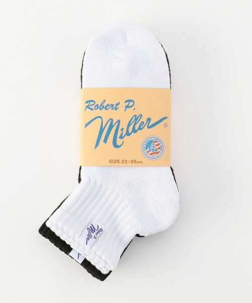 MICO COULIER(ミコクリエ)の「【Robert P. Miller】3p Socks short ショート丈ソックス(ソックス/靴下・レディース・マルチ・FREE)」の1枚目の写真