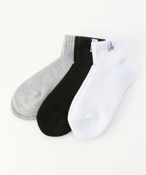 MICO COULIER(ミコクリエ)の「【Robert P. Miller】3p Socks short ショート丈ソックス(ソックス/靴下・レディース・マルチ・FREE)」の2枚目の写真