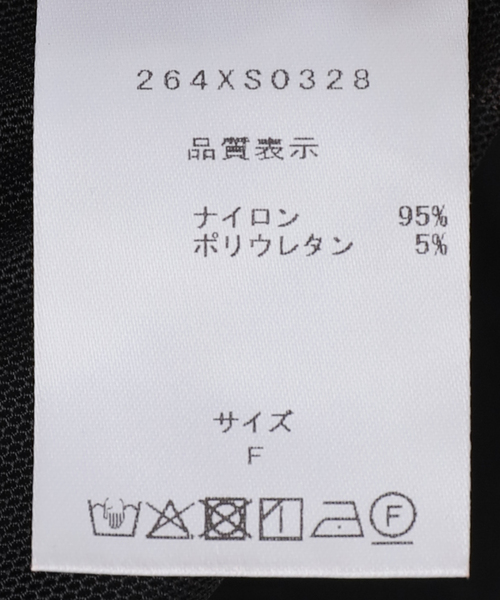 La TOTALITE（ラトータリテ）の「【洗える】レイヤードカットソー（Tシャツ/カットソー・レディース・ブラック/チャコールグレー・FREE）」の20枚目の写真
