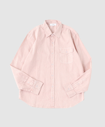 SAVE KHAKI UNITED / コットン ヘンプ ピグメント ダイ ワーク シャツ