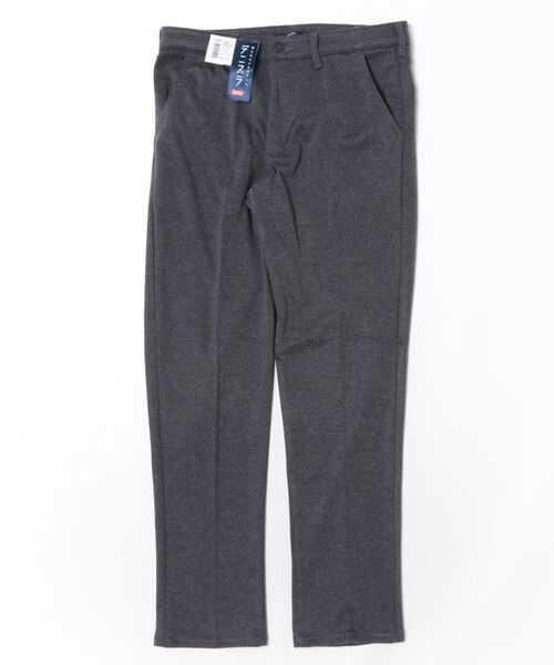 EDWIN（エドウィン）の「デニスラ スリムテーパードパンツ スラックス【ウールデニムライク/ストレッチ/ビジネス】（スラックス・メンズ・ネイビー系/ネイビー・32/33/35/36/30/31/34）」の2枚目の写真