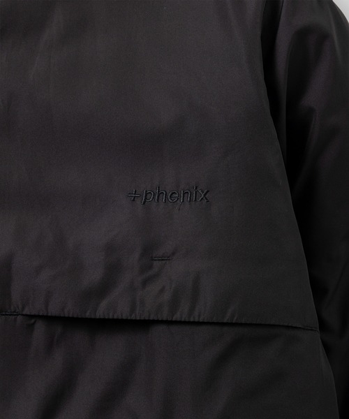 +phenix(プラスフェニックス)の「+phenix(プラスフェニックス)PADDED LINER JACKET / 中綿入りライナージャケット(ノーカラージャケット・メンズ・グレー/ブラウン/ブラック・M/L)」の11枚目の写真