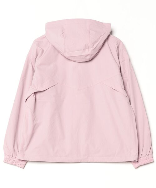 le coq sportif(ルコックスポルティフ)の「ルコックスポルティフ le coq sportif 裏起毛ウィンドブレーカージャケット(ナイロンジャケット・レディース・ネイビー/ピンク/ホワイト×ネイビー・XL/L/M)」の4枚目の写真