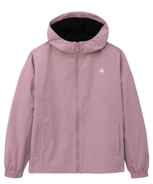 le coq sportif(ルコックスポルティフ)の「ルコックスポルティフ le coq sportif 裏起毛ウィンドブレーカージャケット(ナイロンジャケット・レディース・ネイビー/ピンク/ホワイト×ネイビー・XL/L/M)」の3枚目の写真