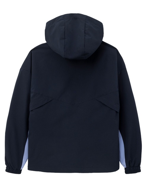 le coq sportif(ルコックスポルティフ)の「ルコックスポルティフ le coq sportif 裏起毛ウィンドブレーカージャケット(ナイロンジャケット・レディース・ネイビー/ピンク/ホワイト×ネイビー・XL/L/M)」の7枚目の写真