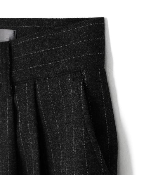 SIS（エスアイエス）の「SIS/エスアイエス/STRIPE SLACKS（スラックス・レディース・ブラック・M/L）」の5枚目の写真