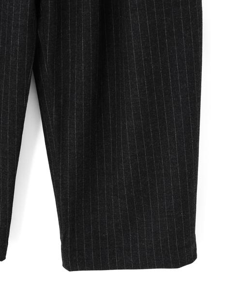 SIS（エスアイエス）の「SIS/エスアイエス/STRIPE SLACKS（スラックス・レディース・ブラック・M/L）」の6枚目の写真