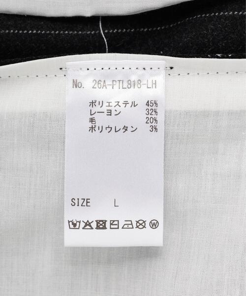 SIS（エスアイエス）の「SIS/エスアイエス/STRIPE SLACKS（スラックス・レディース・ブラック・M/L）」の11枚目の写真