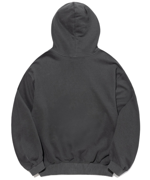 Viva La Vida(ヴィヴァ ラ ヴィダ)の「Warden PIGMENT ヘビーテリー フードTシャツ(パーカー・レディース・チャコールグレー・MEDIUM/LARGE/X-LARGE/XX-LARGE)」の2枚目の写真