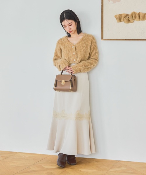 mysty woman（ミスティウーマン）の「配色ミニショルダーバッグ　 1100729（ショルダーバッグ・レディース・ブラック/ベージュ・FREE）」の14枚目の写真