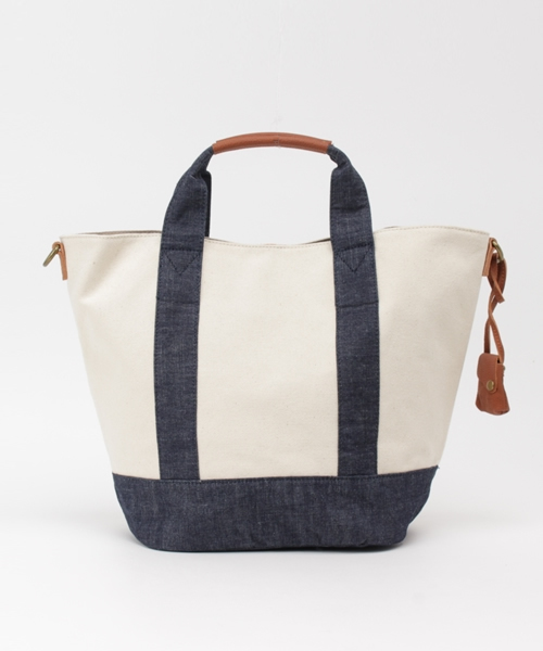 LuuNa（ルーナ）の「toleur キャンバス 2WA ショルダー トートバッグ（ショルダーバッグ・レディース・ベージュ/カーキ/その他・FREE）」の3枚目の写真