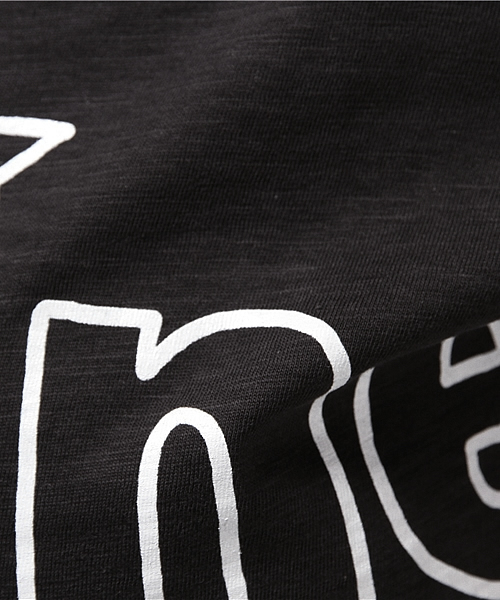 FIGARO Paris（フィガロパリ）の「HAPPINESS off-line Tシャツ◆（Tシャツ/カットソー・レディース・ブラック/ホワイト系その他・36/38）」の10枚目の写真