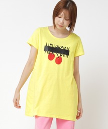 M0515 NYチェリーフレアTシャツワンピース