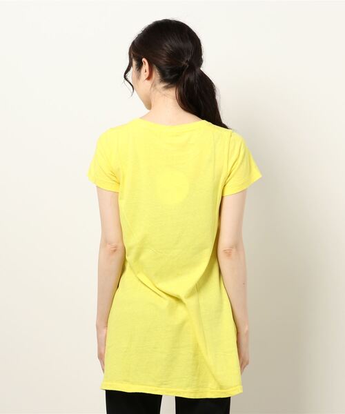 RNA(アールエヌエー)の「M0515 NYチェリーフレアTシャツワンピース(Tシャツ/カットソー・レディース・ブラック/レモンイエロー/ホワイト・MEDIUM)」の5枚目の写真