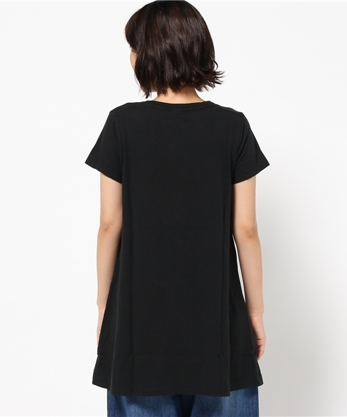 RNA(アールエヌエー)の「M0515 NYチェリーフレアTシャツワンピース(Tシャツ/カットソー・レディース・ブラック/レモンイエロー/ホワイト・MEDIUM)」の6枚目の写真