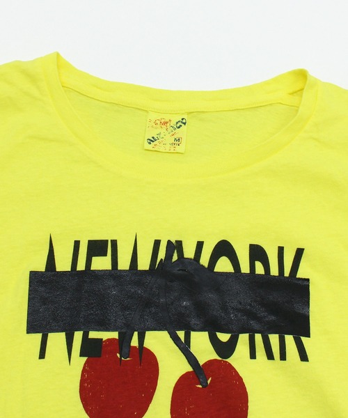 RNA(アールエヌエー)の「M0515 NYチェリーフレアTシャツワンピース(Tシャツ/カットソー・レディース・ブラック/レモンイエロー/ホワイト・MEDIUM)」の19枚目の写真