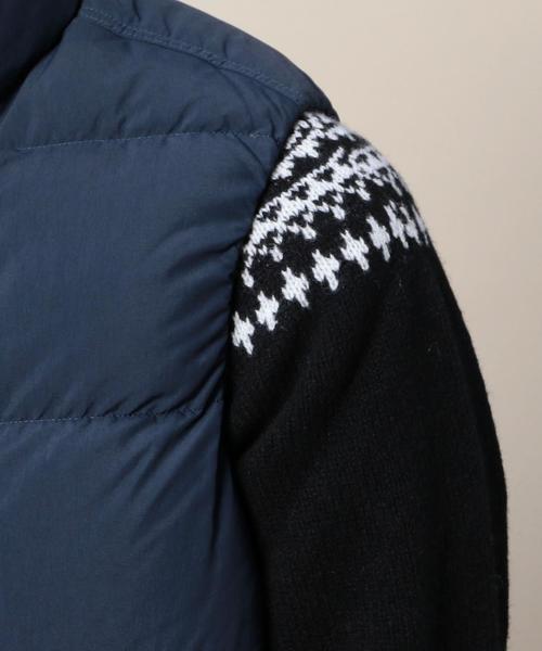 BEAUTY&YOUTH UNITED ARROWS ノーカラー ダウンベスト BEAUTY&YOUTH UNITED ARROWS（ビューティーアンドユース