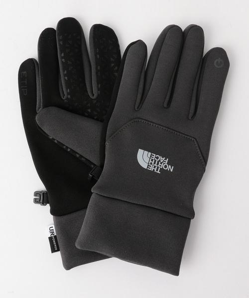 THE NORTH FACE(ザノースフェイス)の「<THE NORTH FACE(ザノースフェイス)> Etip Glove/手袋◆(手袋・メンズ・ブラック/ダークグレー・MEDIUM/SMALL)」の1枚目の写真