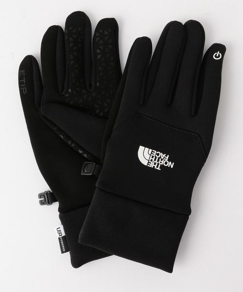 THE NORTH FACE(ザノースフェイス)の「<THE NORTH FACE(ザノースフェイス)> Etip Glove/手袋◆(手袋・メンズ・ブラック/ダークグレー・MEDIUM/SMALL)」の2枚目の写真