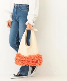 Another Edition | 【WEB店舗限定】フリルトートバッグ(ショルダーバッグ)