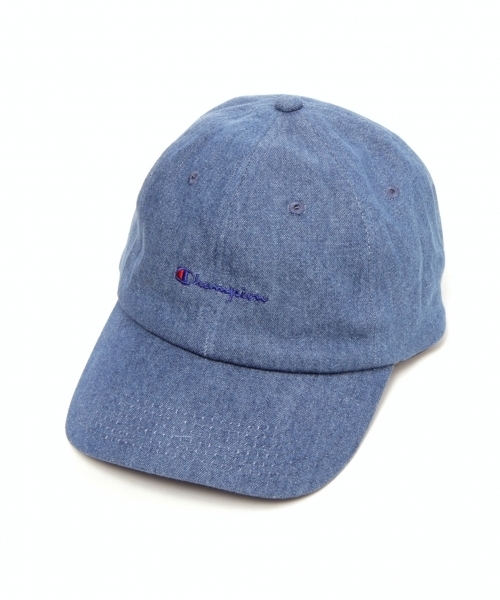 Champion（チャンピオン）の「【Champion/チャンピオン】別注刺繍LOWCAP/745224（キャップ・メンズ・ブルー/ホワイト/ブラック/ピンク/ライトブルー/パープル・FREE）」の5枚目の写真