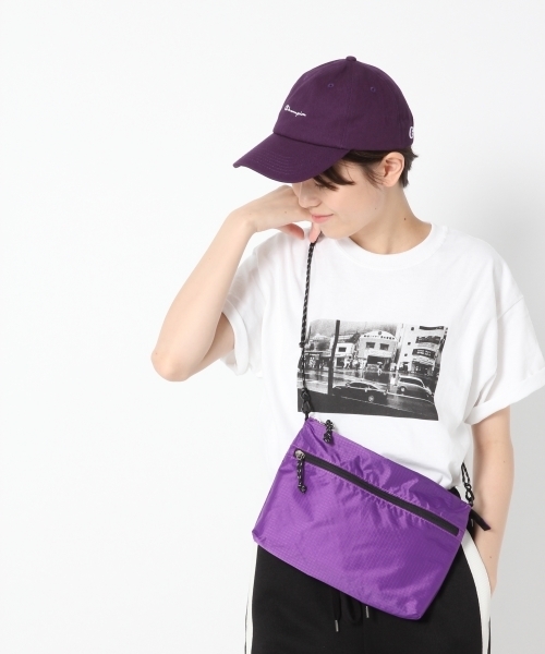 Champion（チャンピオン）の「【Champion/チャンピオン】別注刺繍LOWCAP/745224（キャップ・メンズ・ブルー/ホワイト/ブラック/ピンク/ライトブルー/パープル・FREE）」の16枚目の写真