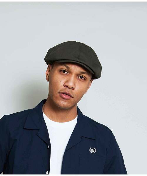 ROTAR（ローター）の「Rotar Canvas Cascket（キャスケット・メンズ・ブラック/カーキ/ワイン・FREE）」の3枚目の写真