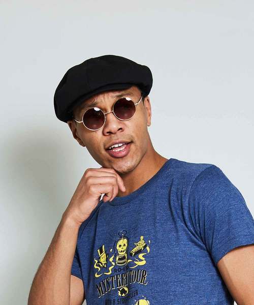 ROTAR（ローター）の「Rotar Canvas Cascket（キャスケット・メンズ・ブラック/カーキ/ワイン・FREE）」の2枚目の写真