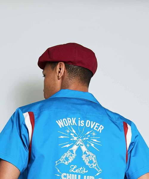 ROTAR（ローター）の「Rotar Canvas Cascket（キャスケット・メンズ・ブラック/カーキ/ワイン・FREE）」の9枚目の写真