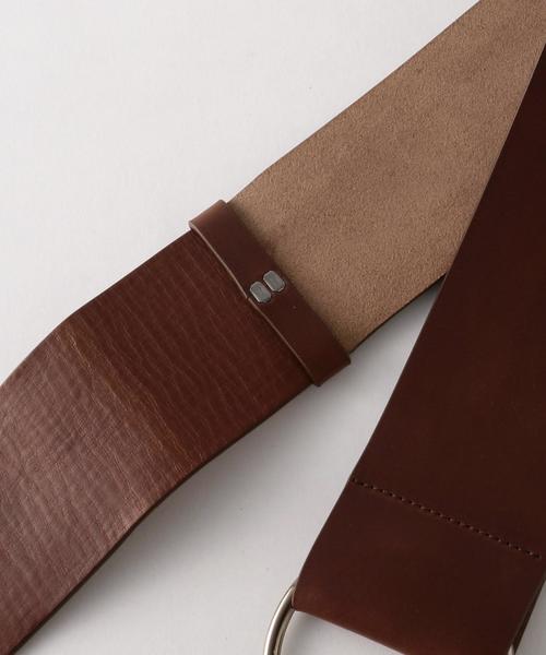 Steven Alan（スティーブンアラン）の「＜Samuji＞LOOP BELT/ﾍﾞﾙﾄ ◆（ベルト・レディース・ブラック/ブラウン・FREE）」の4枚目の写真