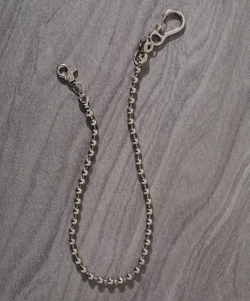 STUDIOUS（ステュディオス）の「【STUDIOUS】メタルボールウォレットチェーン（ウォレットチェーン・メンズ・シルバー・FREE）」の5枚目の写真
