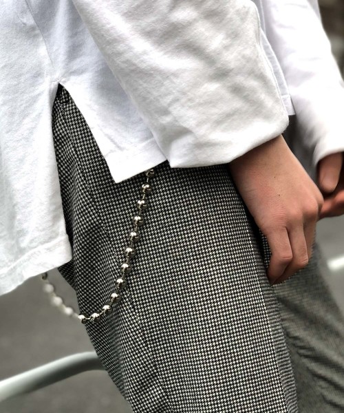 STUDIOUS（ステュディオス）の「【STUDIOUS】メタルボールウォレットチェーン（ウォレットチェーン・メンズ・シルバー・FREE）」の6枚目の写真