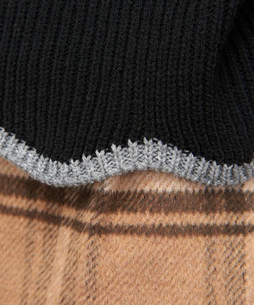natural couture（ナチュラルクチュール）の「配色スカラップヘムニット（ニット/セーター・レディース・ブラック/オフホワイト/サックスブルー/ピンク・FREE）」の19枚目の写真