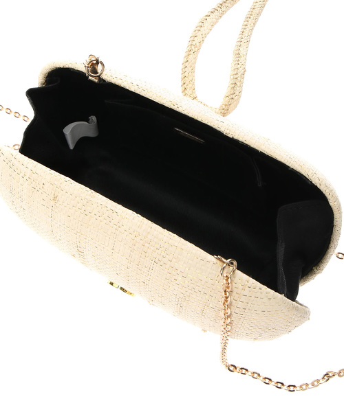 FLAG by ALEXIA STAM（フラッグバイアリシアスタン）の「【KAYU】Adeline/クラッチバッグ（クラッチバッグ・レディース・ホワイト/シルバー・FREE）」の7枚目の写真