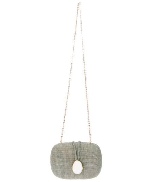 FLAG by ALEXIA STAM（フラッグバイアリシアスタン）の「【KAYU】Adeline/クラッチバッグ（クラッチバッグ・レディース・ホワイト/シルバー・FREE）」の8枚目の写真