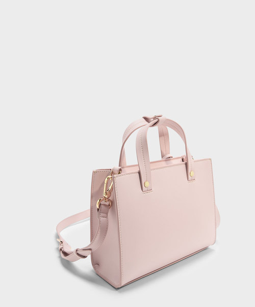 CHARLES & KEITH(チャールズ & キース)の「ストラクチャートップハンドルバッグ / STRUCTURED TOP HANDLE BAG(トートバッグ・レディース・ブラック/ピンク系その他・M)」の10枚目の写真