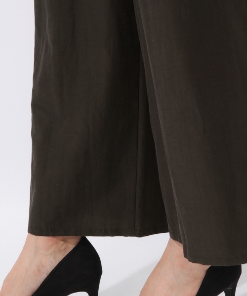 laboratory work(ラボラトリーワーク)の「ベルト付きコンビネゾン(サロペット/オーバーオール・レディース・ブラック/ベージュ・MEDIUM)」の17枚目の写真