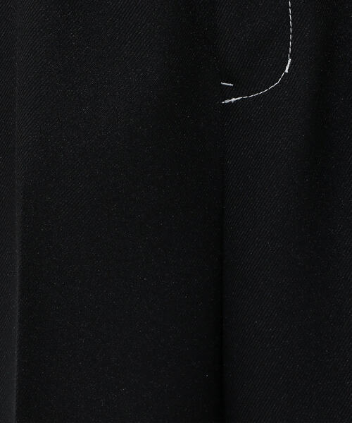 Jewel Changes（ジュエルチェンジズ）の「SMF ポリツイル サイドスリット ワイドパンツ（その他パンツ・レディース・ブラック/イエロー・34/36/38）」の8枚目の写真