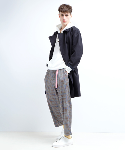 EMMA CLOTHES(エマクローズ)の「コットンツイル オーバーサイズ トレンチコート(トレンチコート・メンズ・ブラック/ベージュ/ネイビー/オリーブ・M/L)」の18枚目の写真